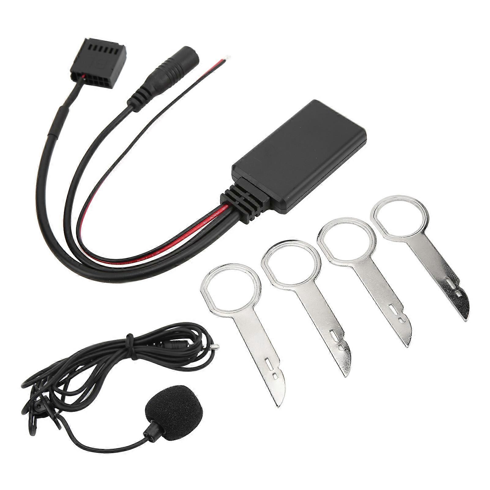 12Pin Wireless Bluetooth AUX Adapter with Mic for 6000CD System
