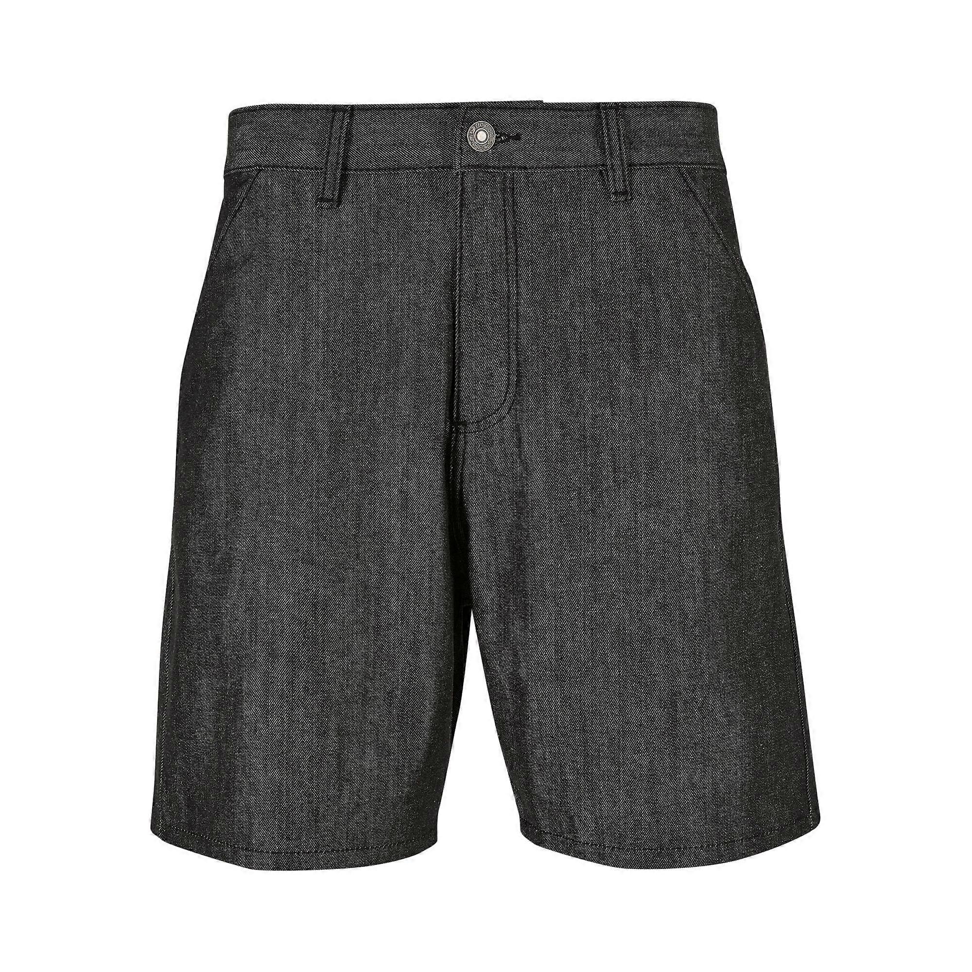 Urban Classics Shorts en jean pour hommes Noir de jais 31R