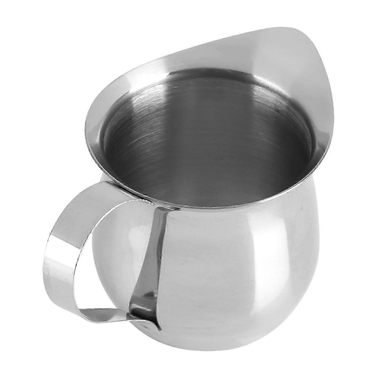 Stainless Steel Milk Frothing Pitcher 90ml for Latte Art Kitchen