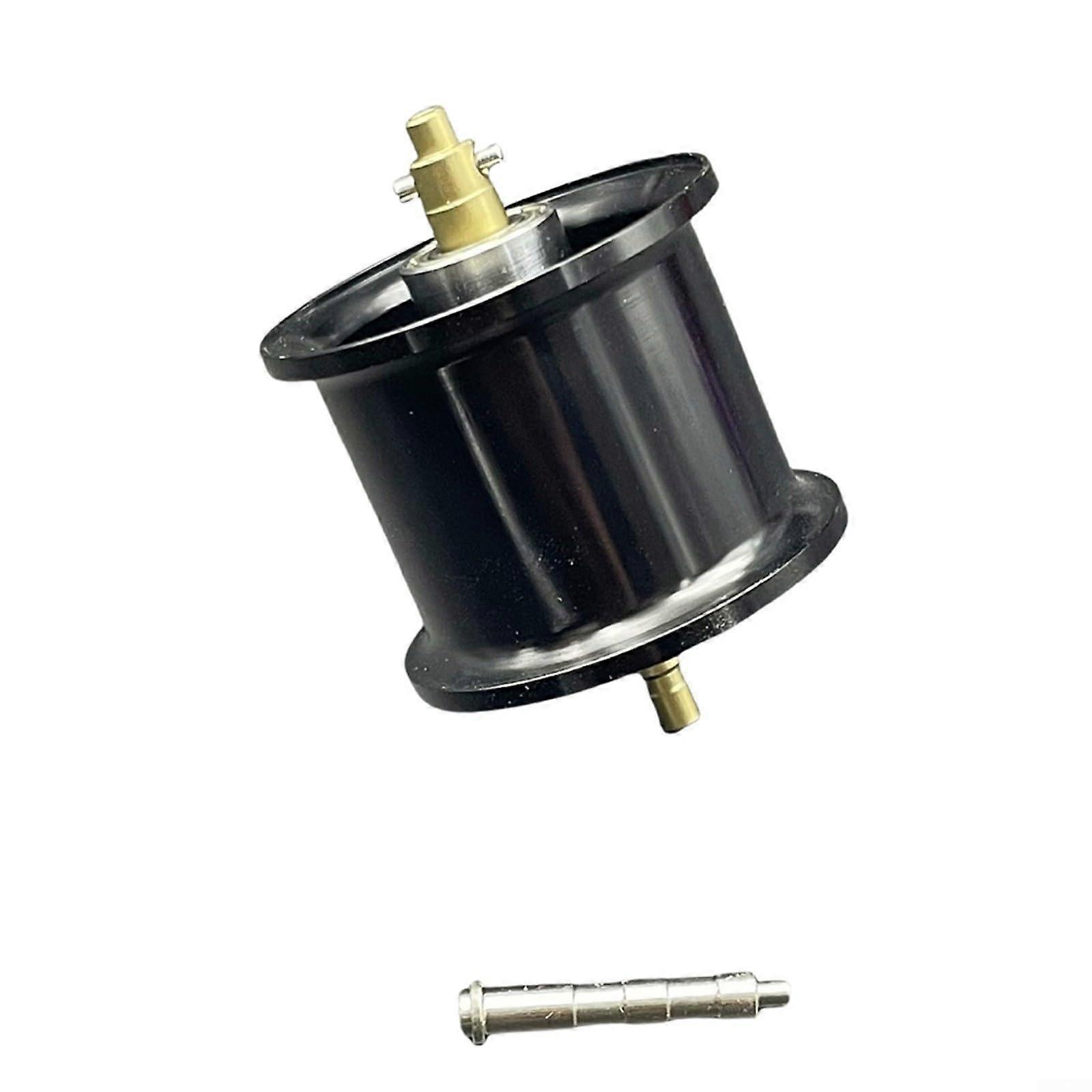 Fishing Baitcasting Reel Spool Replacement Part Aluminium Alloy For ABU MAX B4 P4 B5 P5 STX Black