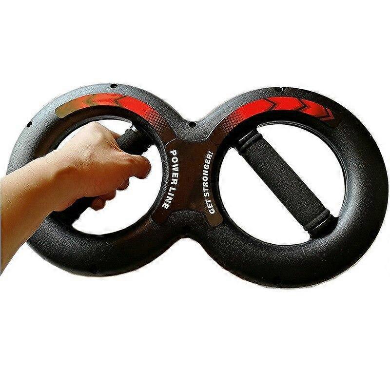8 Word Multifunctional Power Wrist Device Hand And Forearm Trainer(Black)
