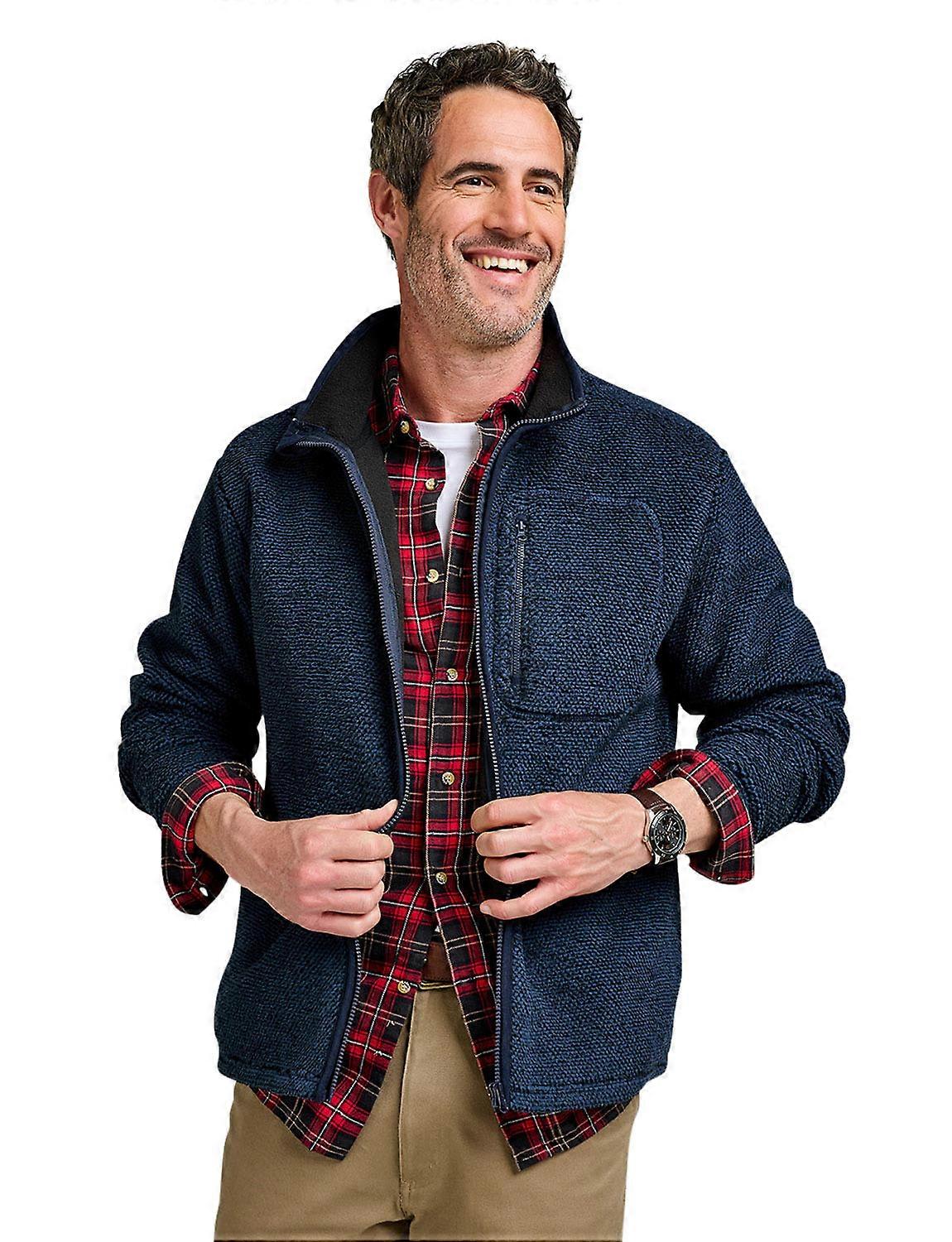 Pegasus | Mens | Warm Fleece Lined Jacket with Zip Front