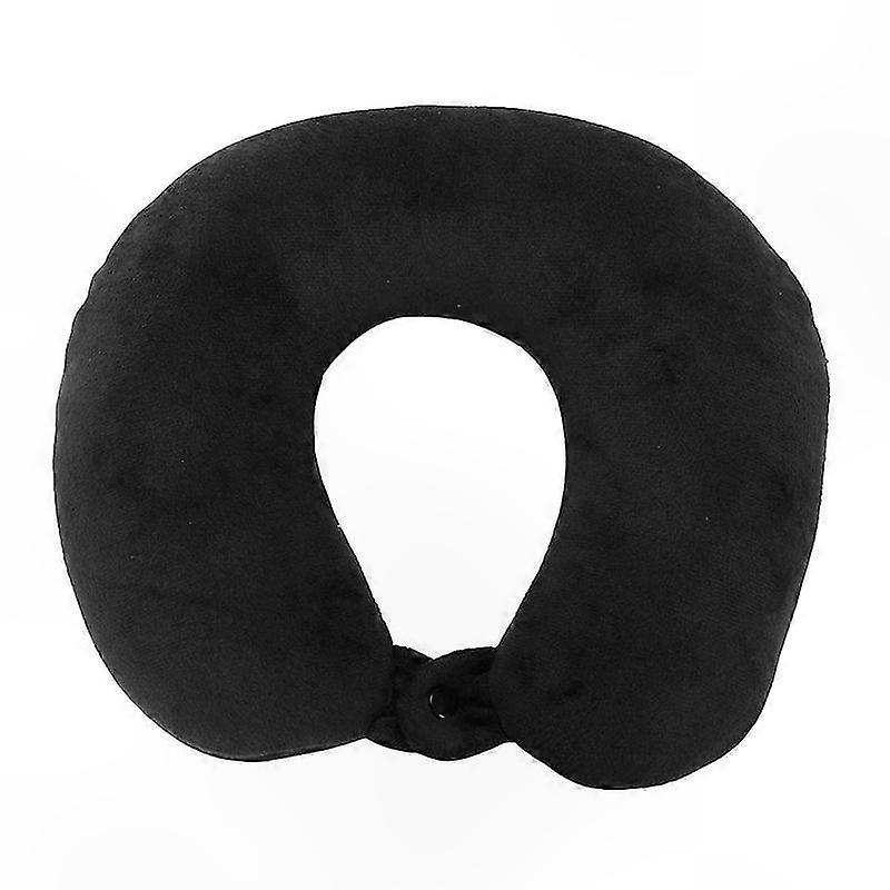 Soft U-Shaped Neck Pillow with Particle Fillings for Travel Comfort Cushion Support