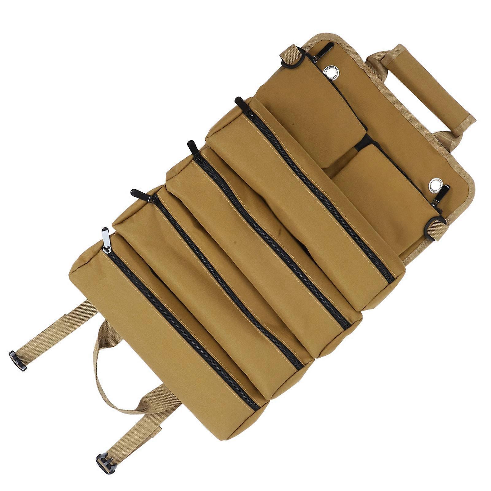 Heavy Duty Tool Roll Bag Organizer for Tools 1 Portable Tool Storage Pouch
