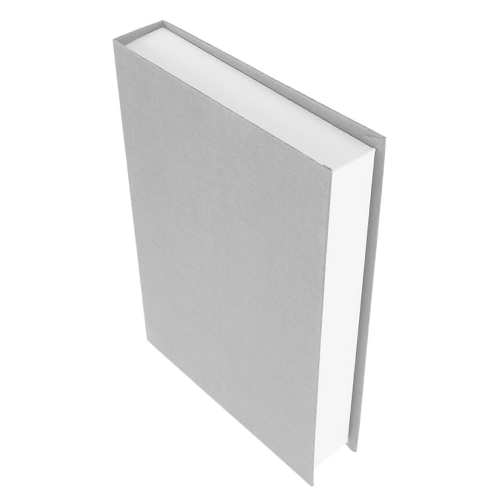 Faux Decorative Book for Decor Grey Paper Material Decorative Book for Coffee Table