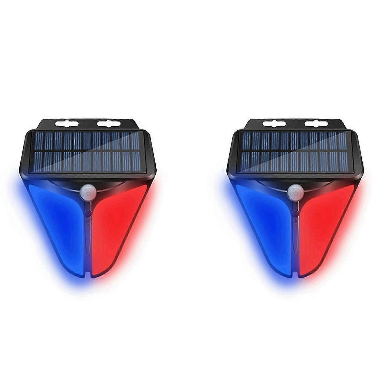 Wireless Solar Powered Alarm Human Sensing Light for Outdoor Warning