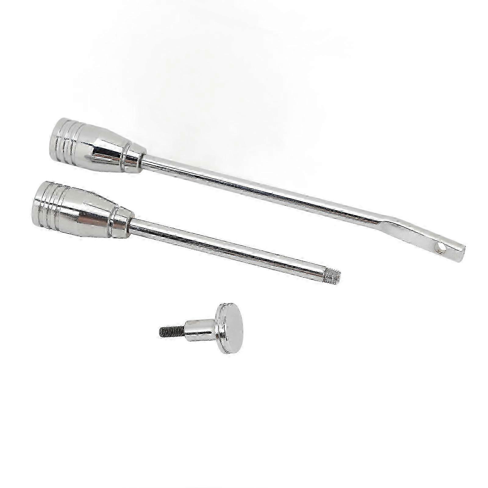 Turn Signal Lever Tilt Lever Hazard Knob Stainless Steel Rust Proof Turn Signal Lever Tilt Lever Flasher Knob Lever for Chrome 1967 to 1994
