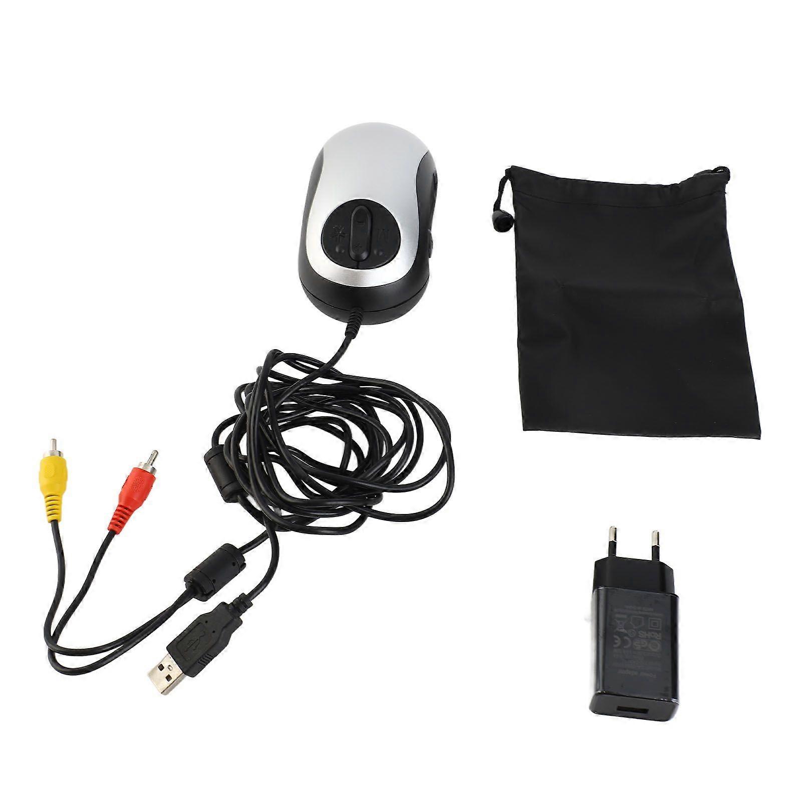 Digital Visual Reading Assist Magnifying Electronic Reading Aid Mouse for Elderly 100240V EU Plug