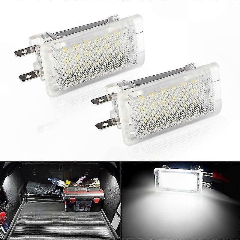 2pcs LED Door Step Light for Luggage Compartment Trunk Boot