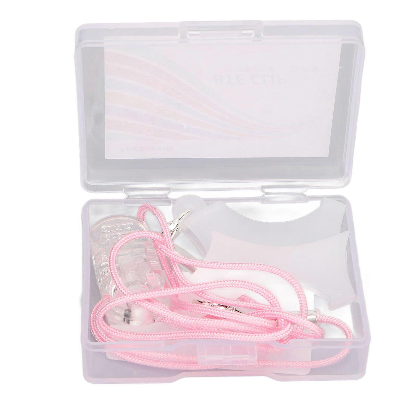Hearing Device Clip Prevent Losing Transparent Clamp Pink Cord Portable Hearing Device Straps Large Double Ear