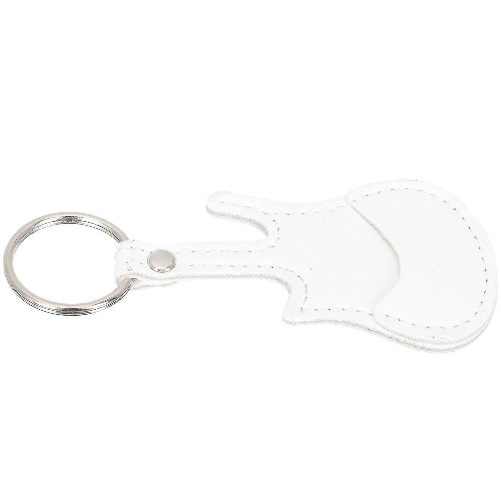 Guitar Picks Holder PU Case for Guitar Picks Keychain Portable