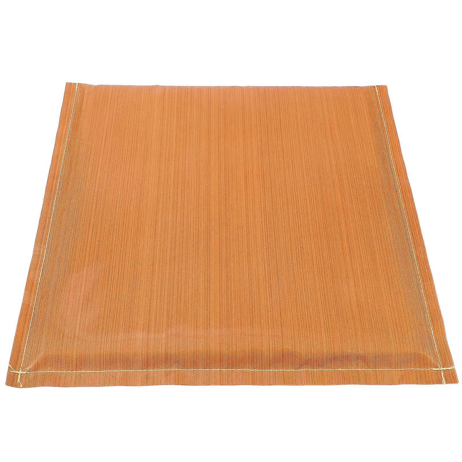 Heat Press Pad Heat Transfer Mat for Ironing Projects 2Pcs Coffee