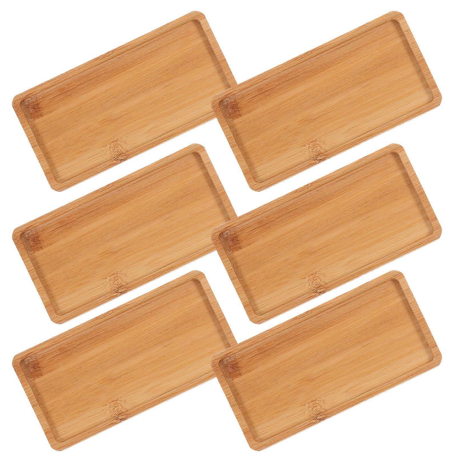 Wood Serving Board Wooden Tray for Kitchen Use 12Pcs Bundle