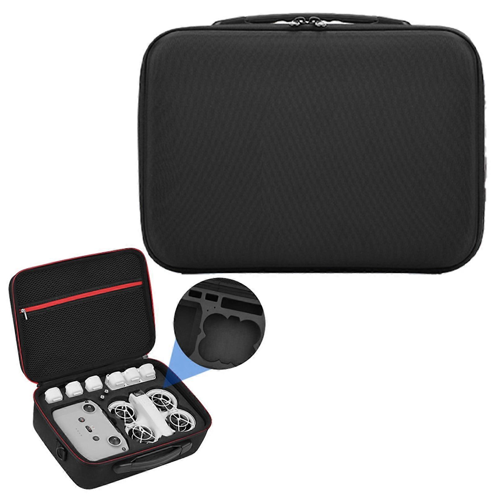 Carrying Case for DJI NE O - Portable Waterproof Nylon Storage Bag, Shoulder Bag for DJI Ne O Fly More Combo Compatible with DJI Ne O Drone
