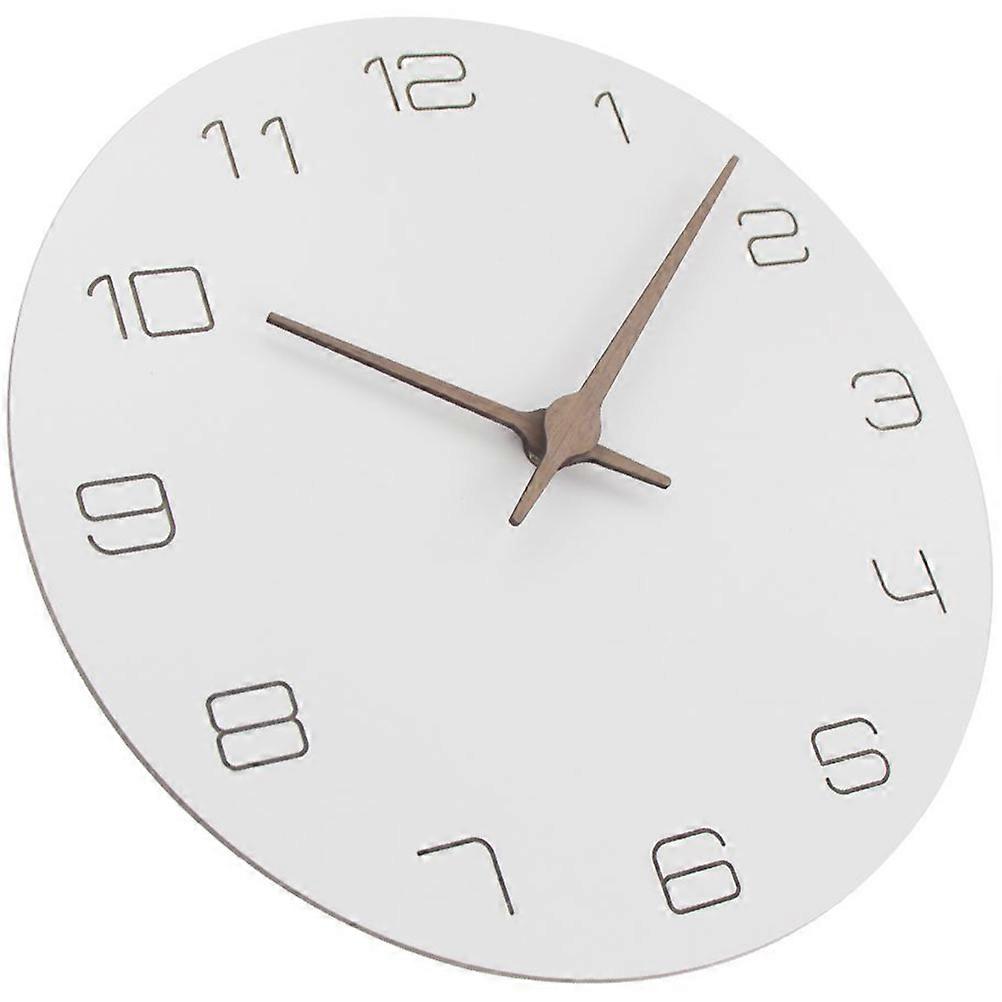 Mute Clock Wooden Wall Clock for 3Pcs Creative Home Use