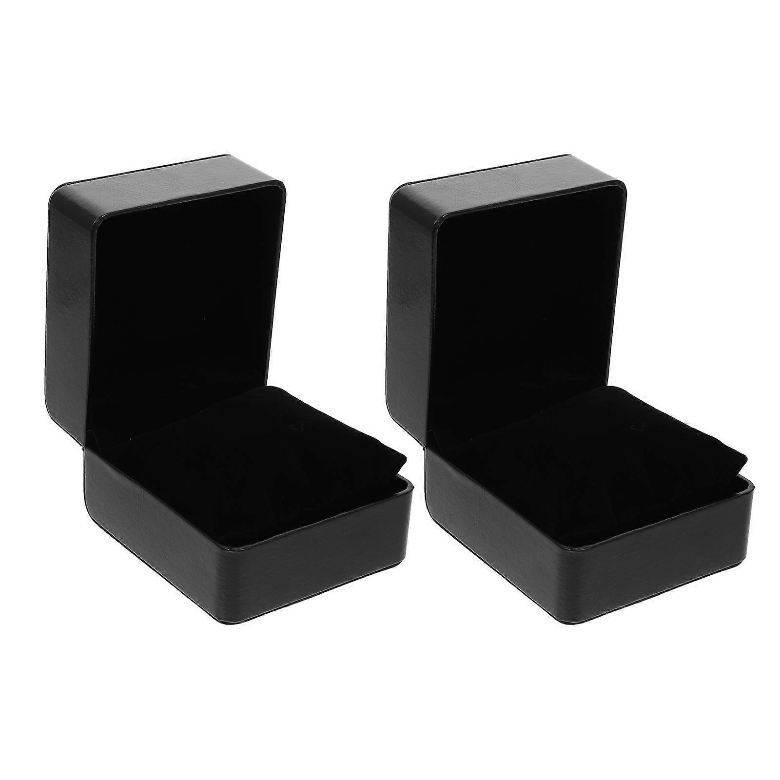 Multi-Function Watch Box for Storage 2Pcs Portable Household Jewelry Cases