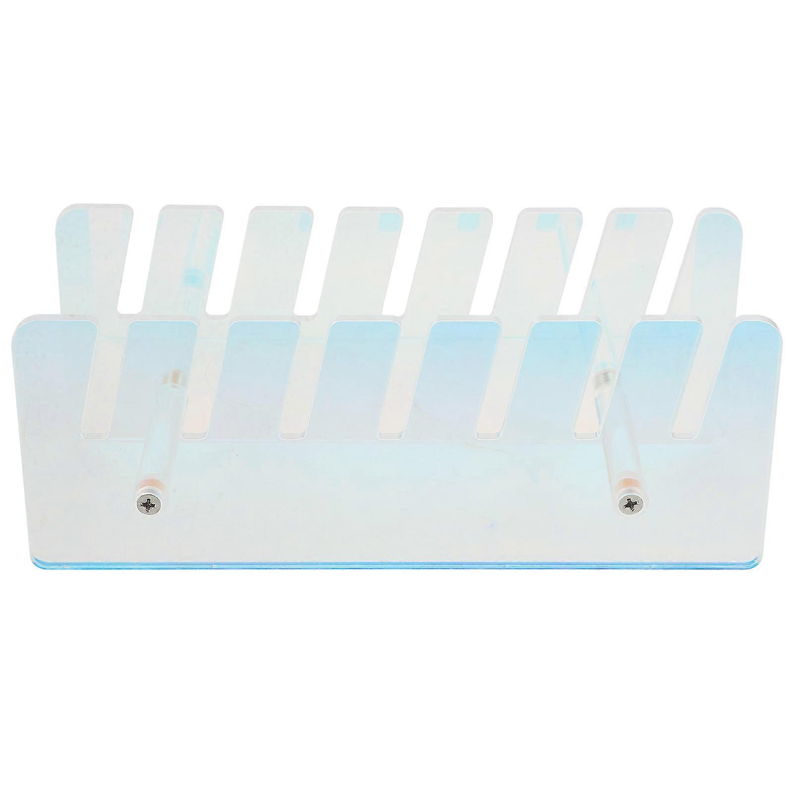 Acrylic Hat Organizer For Baseball Cap Display And Storage At Home Or Shop Featuring Space Saving Modern Design 5Pcs