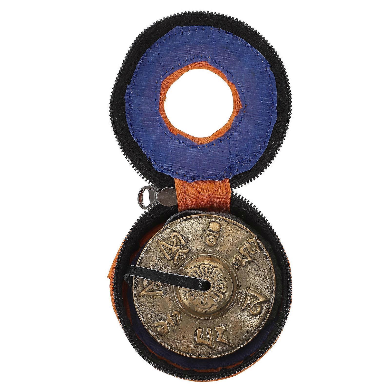 Small Percussion Instrument Nepal Cymbals Bell for Yoga Use 3Sets