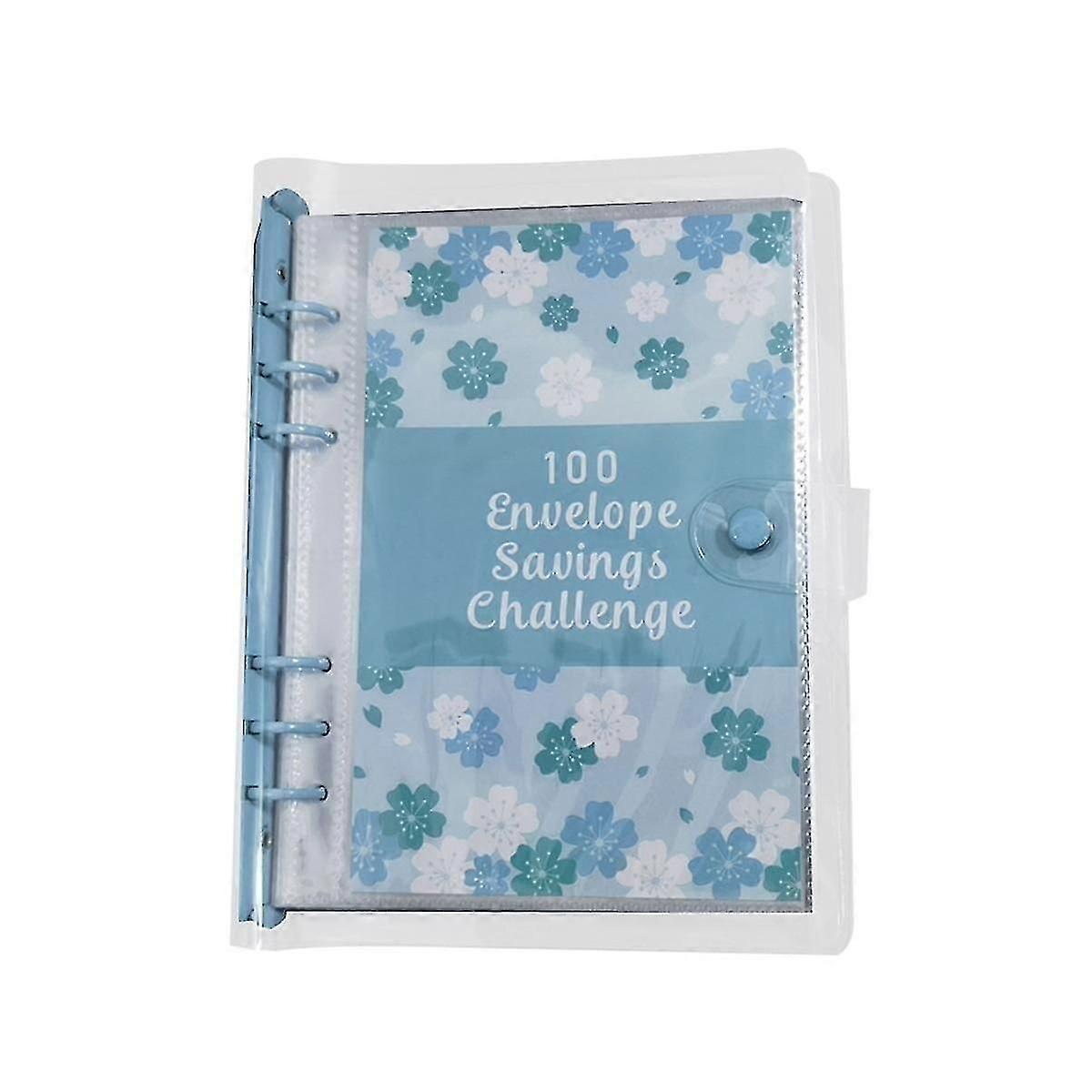100 Envelope Challenge Binder with Cash Envelopes for Saving 5050 and Effective Budget Planning