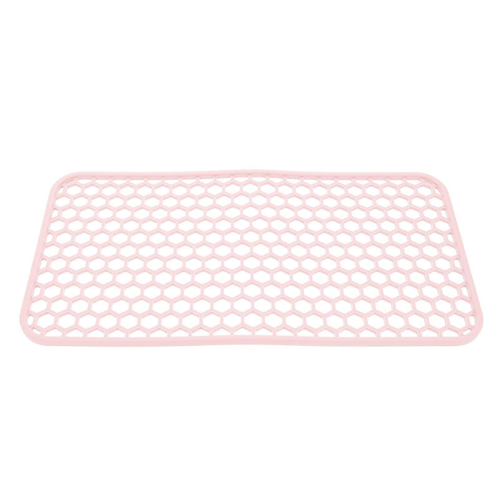 Silicone Insulation Hair Iron Mat For Hair Styling Tools Including Curling Iron And Hair Dryer In Pink Color Heat Resistant 3Pcs