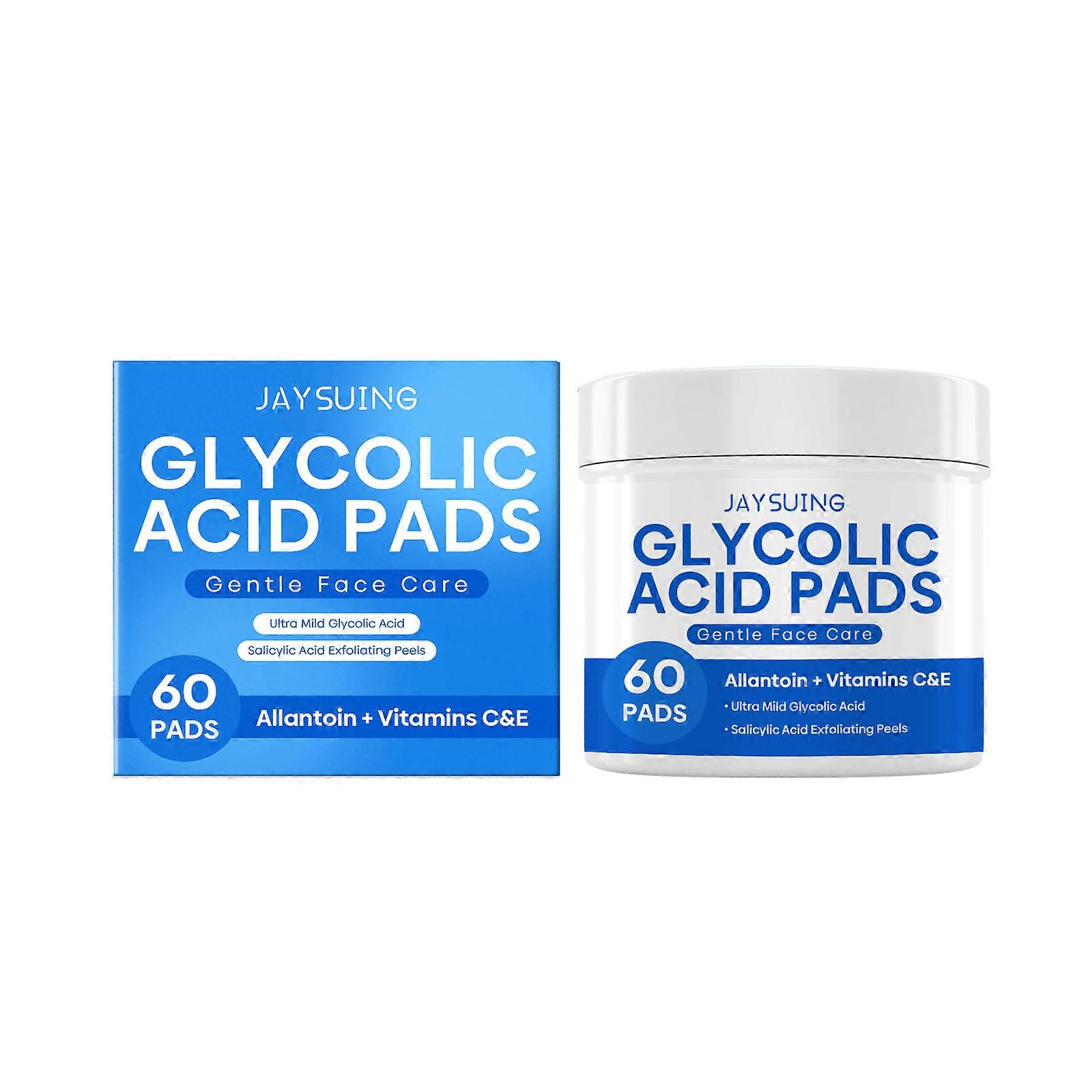 Glycolic Acid Exfoliating Pads, Gently Cleanse And Exfoliate The Face, Moisturize And Close The Mouth Care Pads