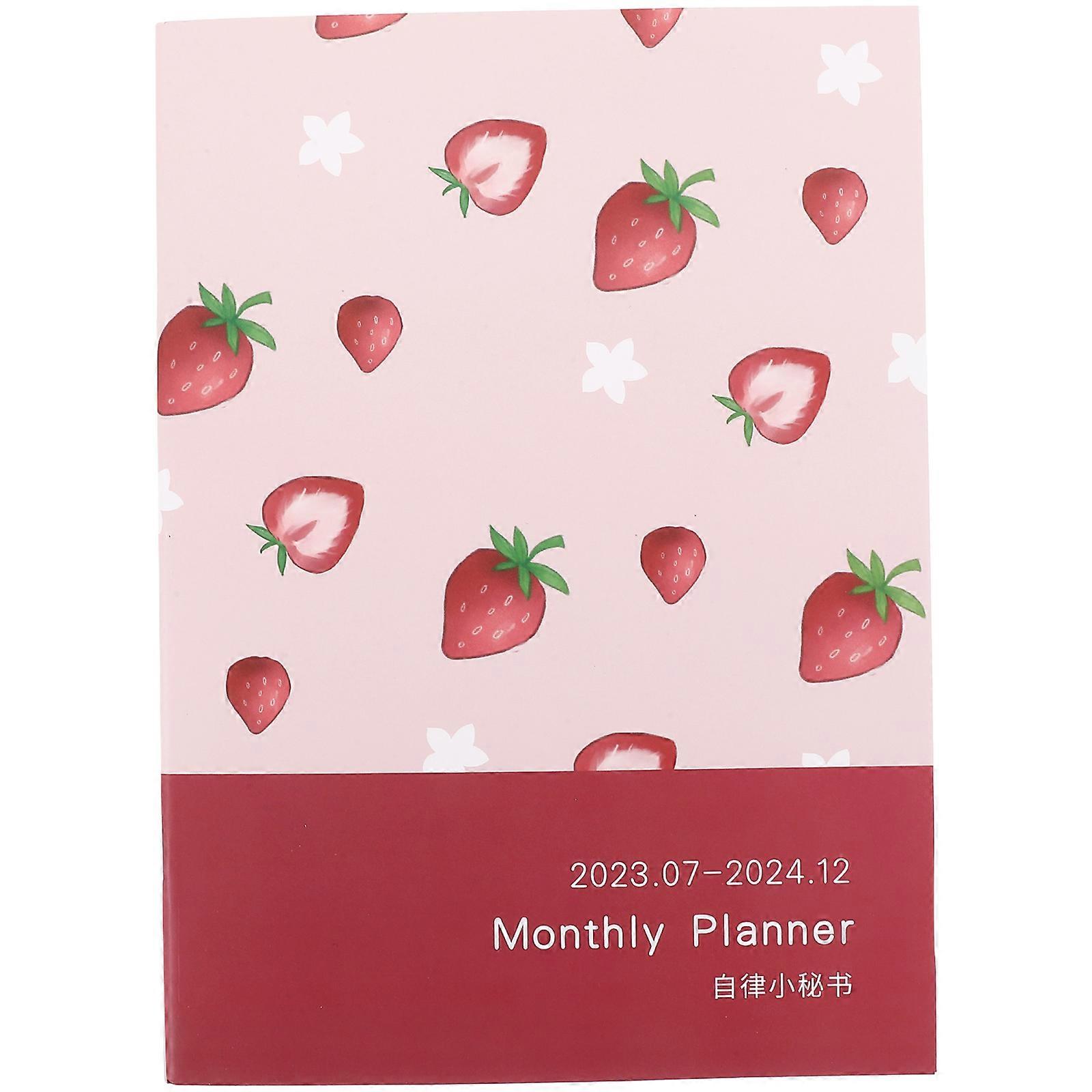 2023 Calendar Planner Notebook for Planning 5Pcs Pink Paper