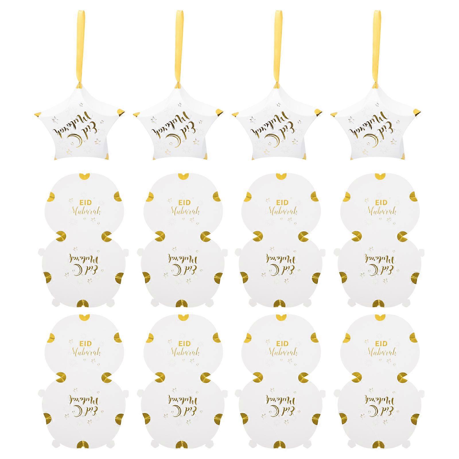 Festival Candy Case Five-Pointed Star Shaped for Package 20Pcs