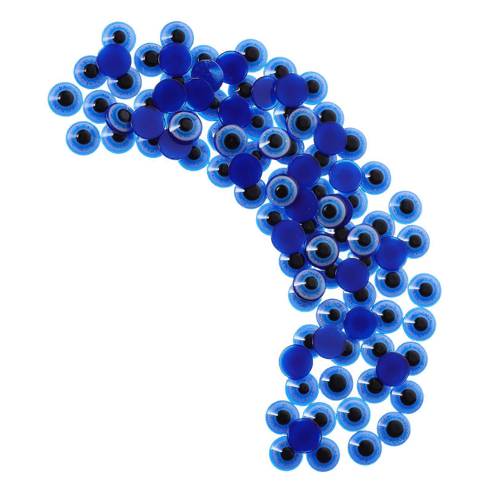 Multi Color Evil Eye Resin Beads for Nail Decorations 500Pcs Set