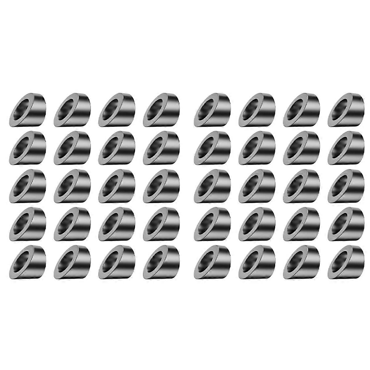 20 Pack 5/16Inch ID Black Angle Washers for Cable Railing Posts