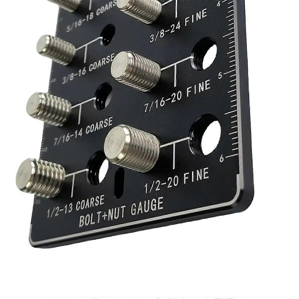 1pcs Thread Checkers,Nut and Bolt Thread Checkers,Bolt Gauge A