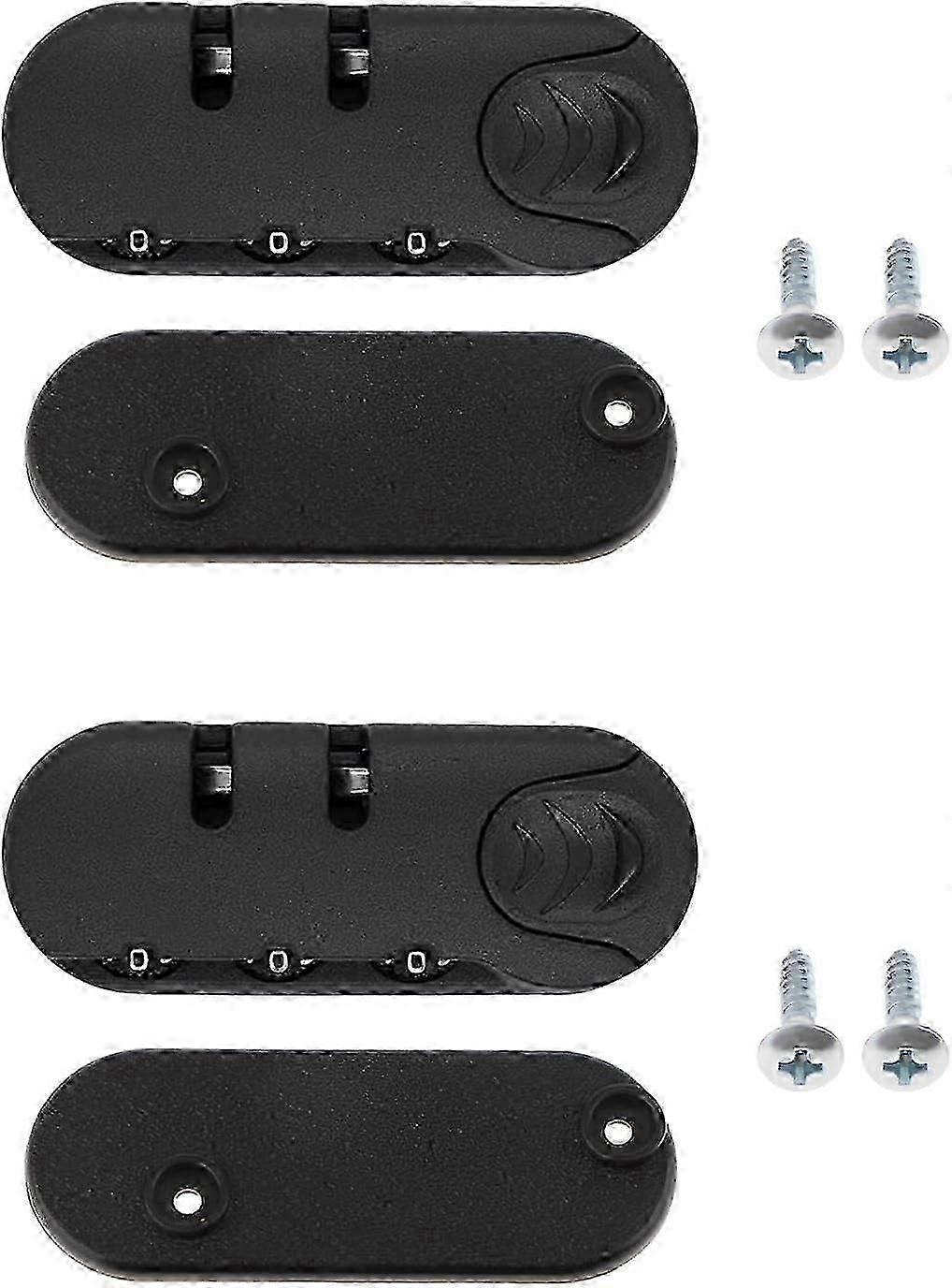 6 x Suitcase Lock Combination Locks Code Lock Combination Lock Luggage Locks Travel Locks Security Lock Luggage Locks for Travel Suitcase Backpack