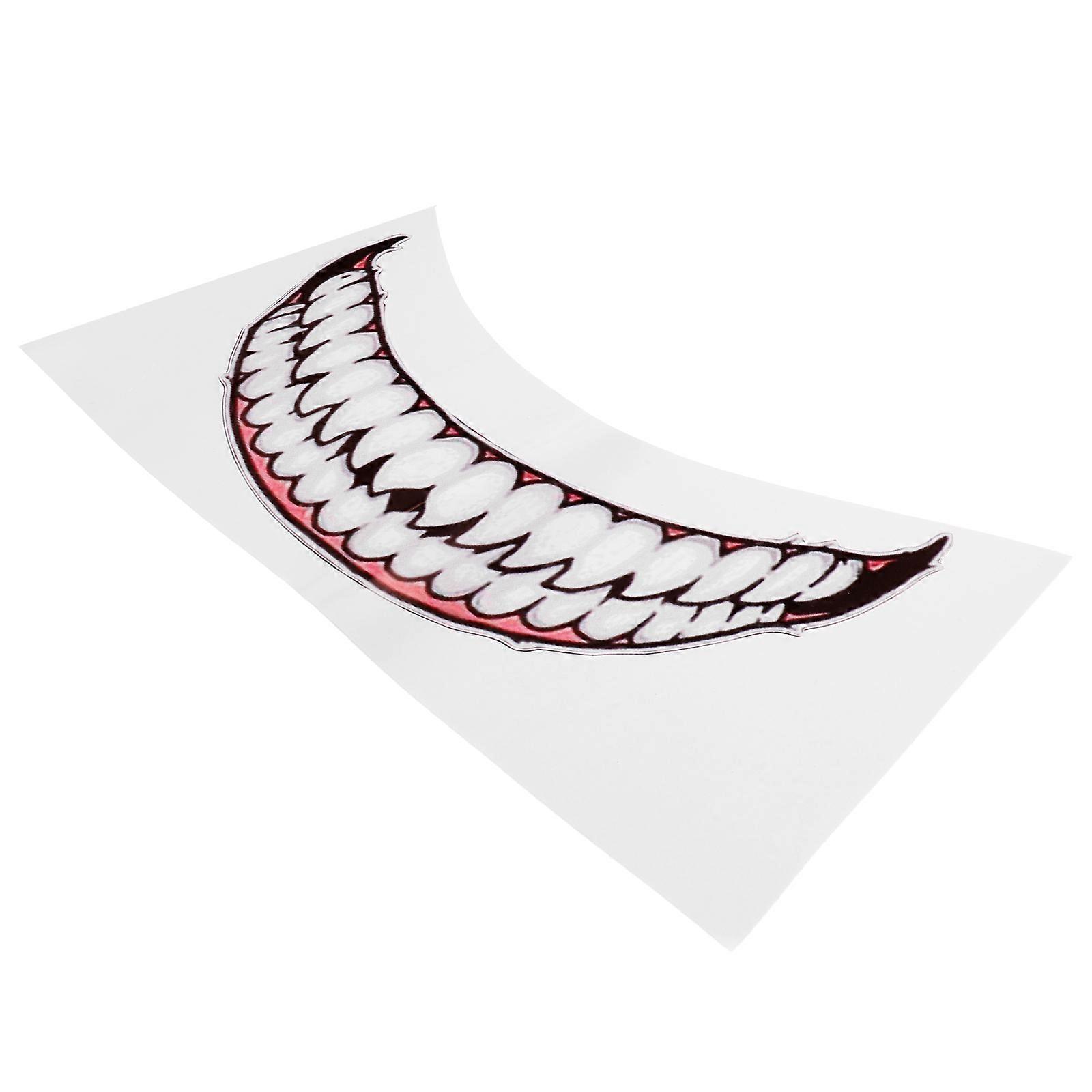 PVC Motorcycle Decals Sticker for Decoration 2Pcs Durable Set