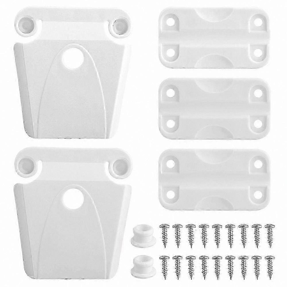 Universal Cooler Hinge and Latch Repair Kit with Mounting Screws for Igloo-Compatible Models