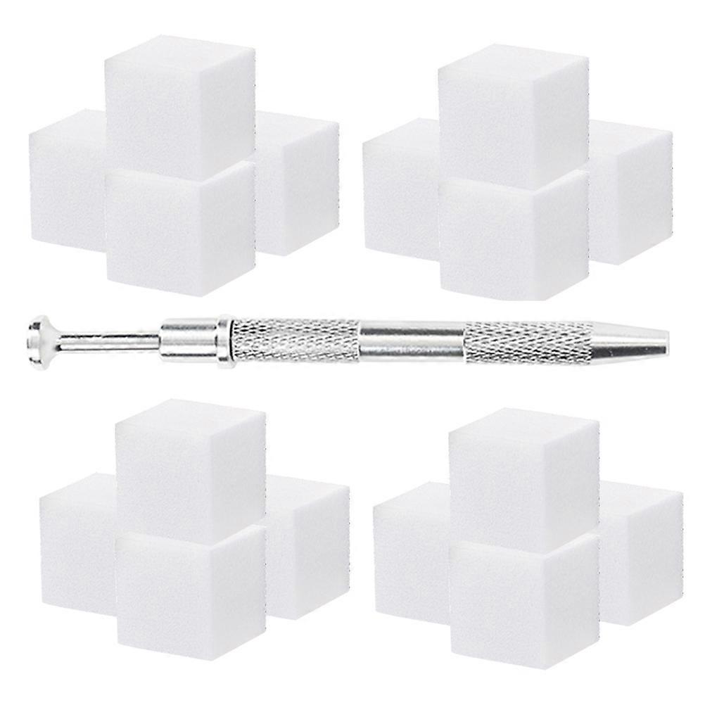 Manicure Nail Sponges Color Fade Nail Sponges for Use 2Sets Assorted Color