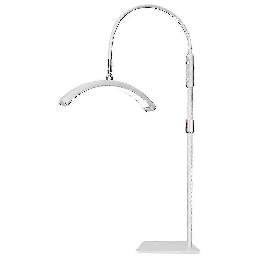 Adequado para extensões de cílios, luminária de chão LED meia-lua de 28 polegadas com temperatura de cor 25-26