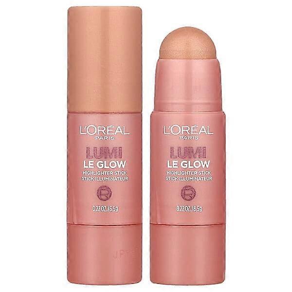 L'OrÃÂÃÂ©al, Lumi, Le Glow Highlighter Stick, 640 Glowy Sparkling RosÃÂÃÂ©, 0.22 oz (6.5 g)