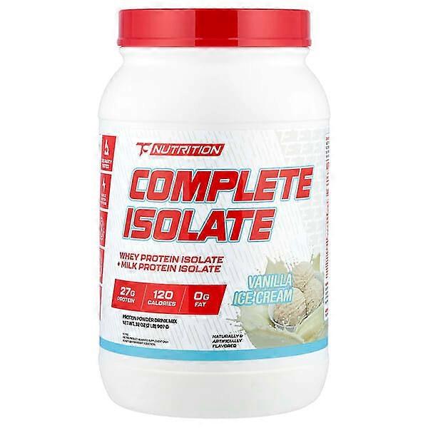 TC Nutrition, Complete Isolate, Vanilla Ice Cream, 2 lb (907 g)