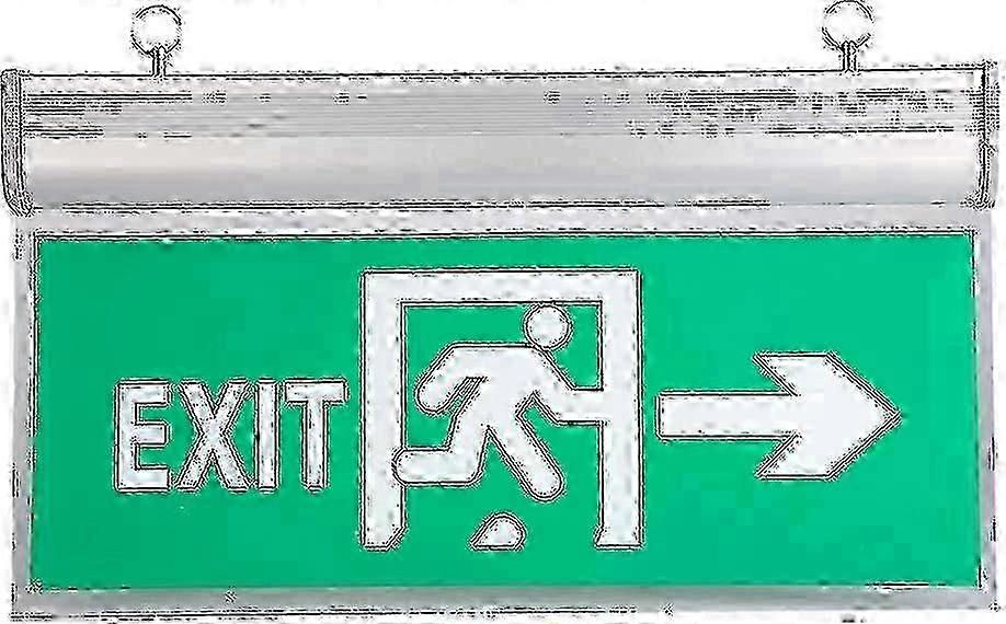 LED emergency exit sign 110-220V with high brightness display miao7