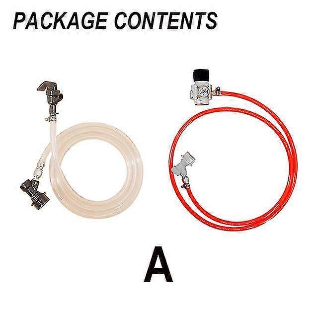 Homebrew Kegging Kit Co2 Regulator Flow Control Beer Tap Picnic Tap For Ball Lock Cornelius (corny) Keg 25-26s