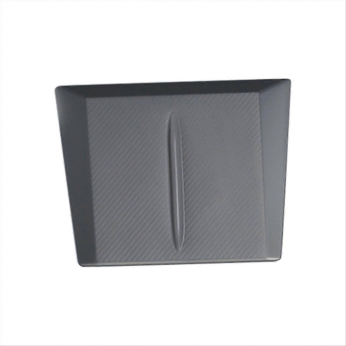 For Tesla Center Console Wireless Charger Silicone Mat,Grey