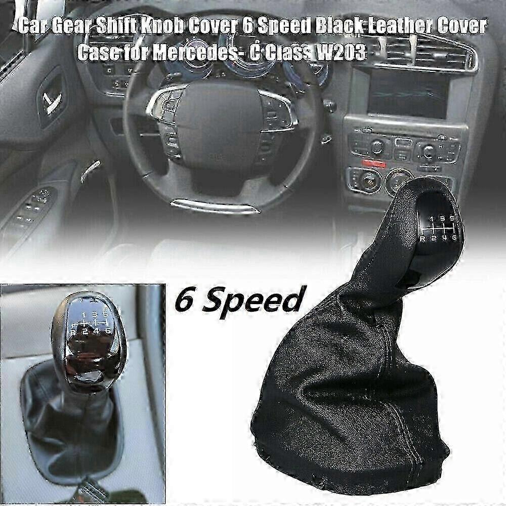 Δερμάτινη θήκη για C-class W203 D5F4 6 ταχυτήτων