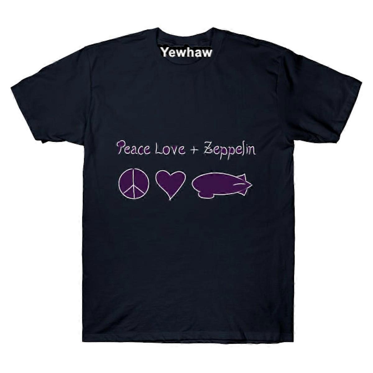 Peace Love & Zeppelin v3.5 T-shirt