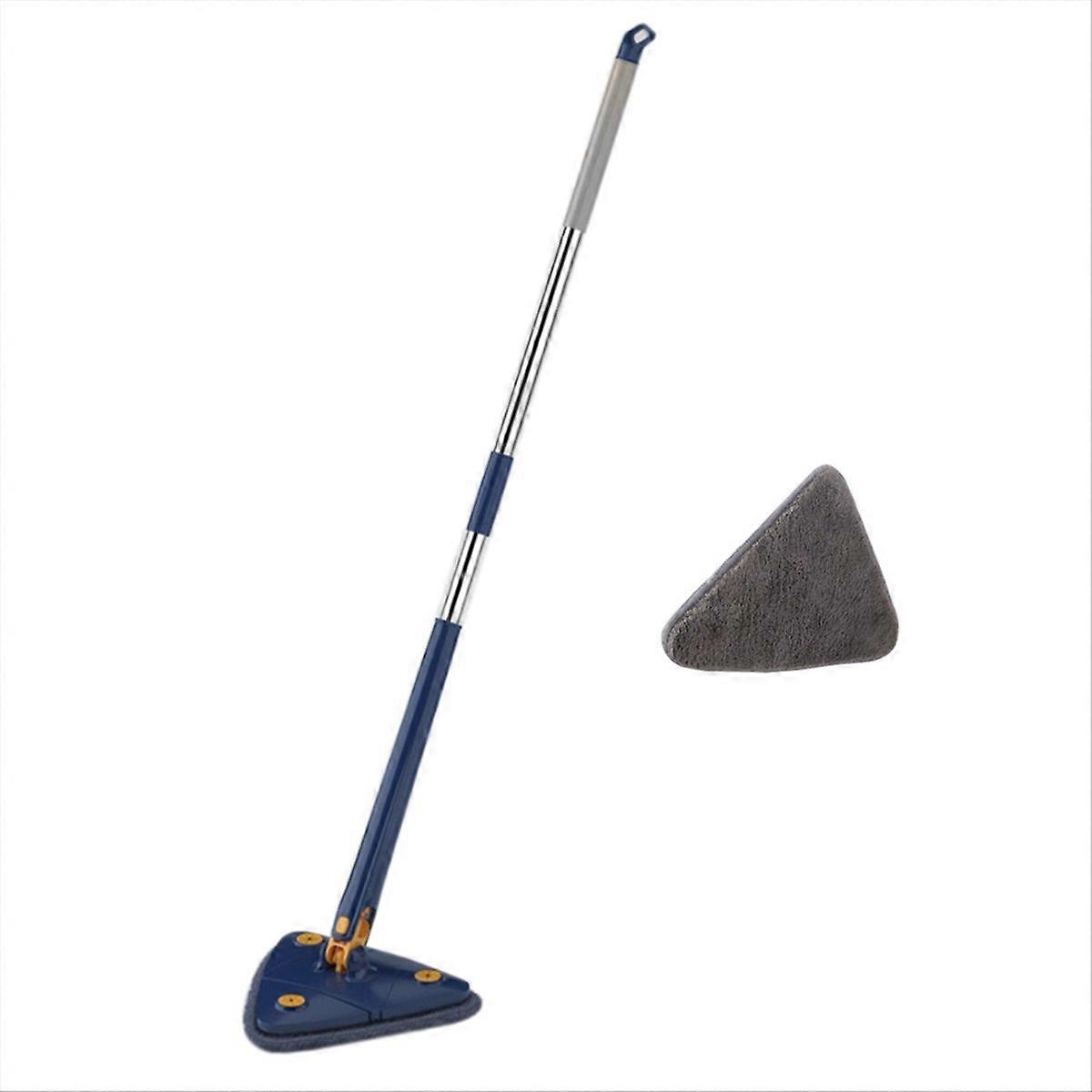 Telescopic Cleaning Mop Rotatable Microfiber Mop Home Cleaning Tool,A