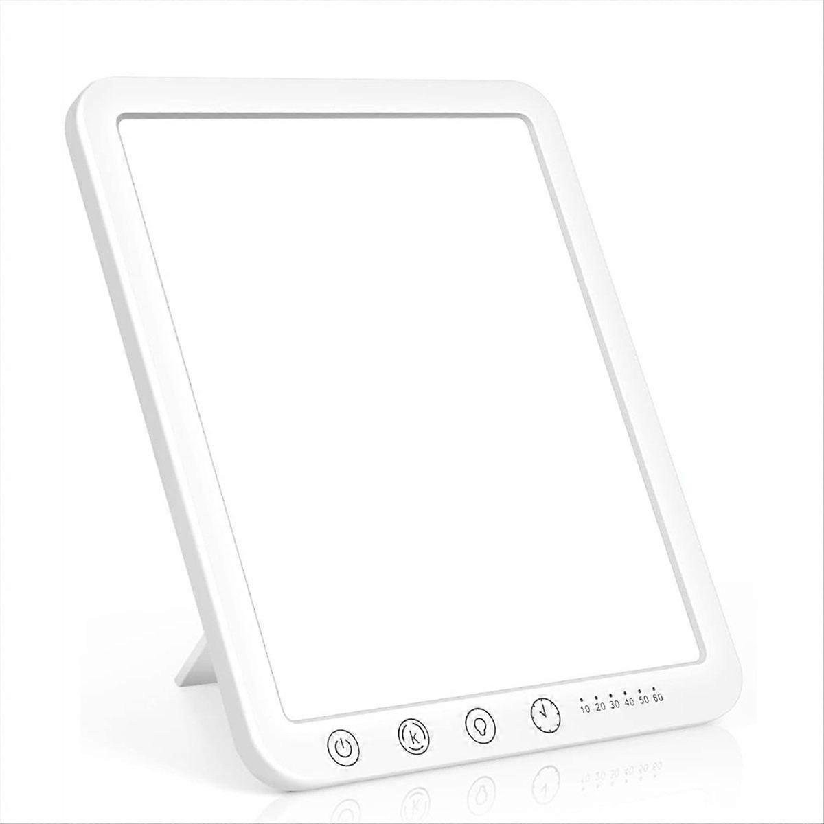 Light Therapy Lamp,Sun Lamp,3 Color Temperature, 5 Levels of Adjustable Brightness ,Touch Control,H