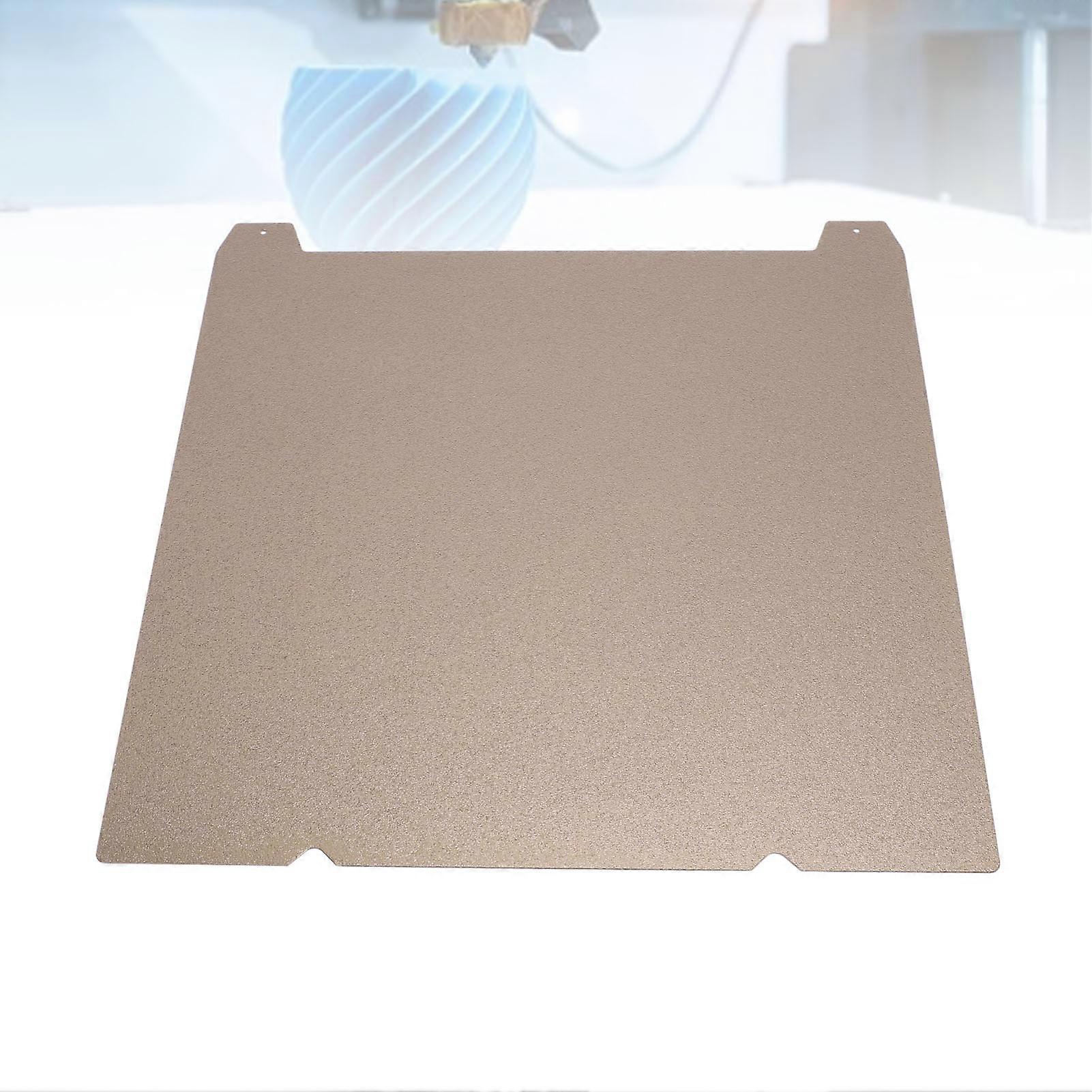 3D Printer Built Plate 235 X 235mm Gold Dual Sided PEI Powder Matte PEI Plate for Ender 3 V3 for Ender 3 V3 KE for Ender 3 V3 SE K1 K1C 
