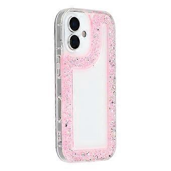 Compatible For iPhone 17 Case Glitter Epoxy Soft TPU Clear Back Cover