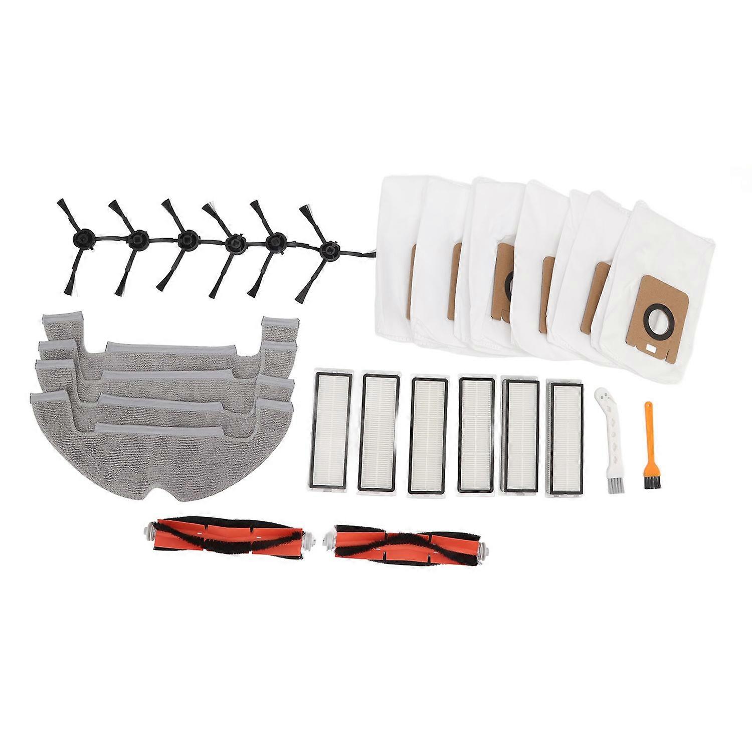 Sweeper Accessories Main Brush Dust Bag Filter Rag Side Brush Sweeper Replacement Parts for Dreame Z