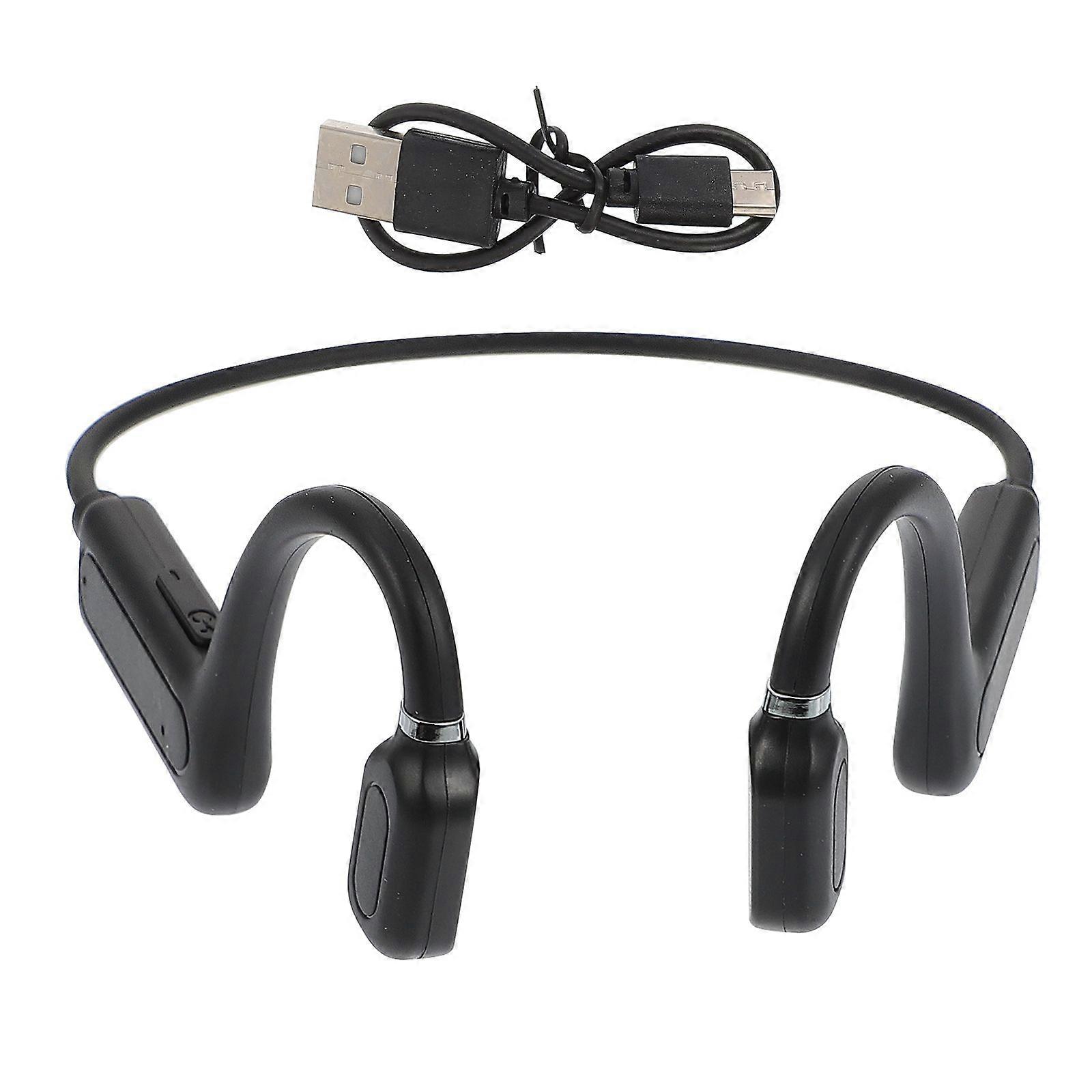 Wireless Bone Conduction Headset Open Ear Earphone 5.0 Exercise Running Earbud