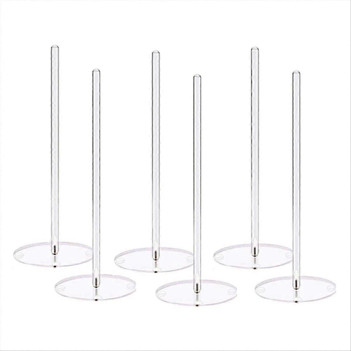 Donut Stand 6 Pack,Acrylic Bagel Stand,Donut Display Stand