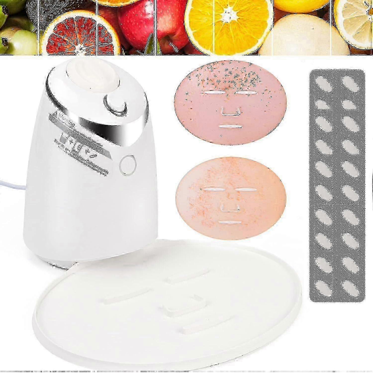 DIY Face Mask Maker Machine with 32 Pcs Collagen - Natural Fruit Vegetable Automatic Facial Masking Machine -yvan